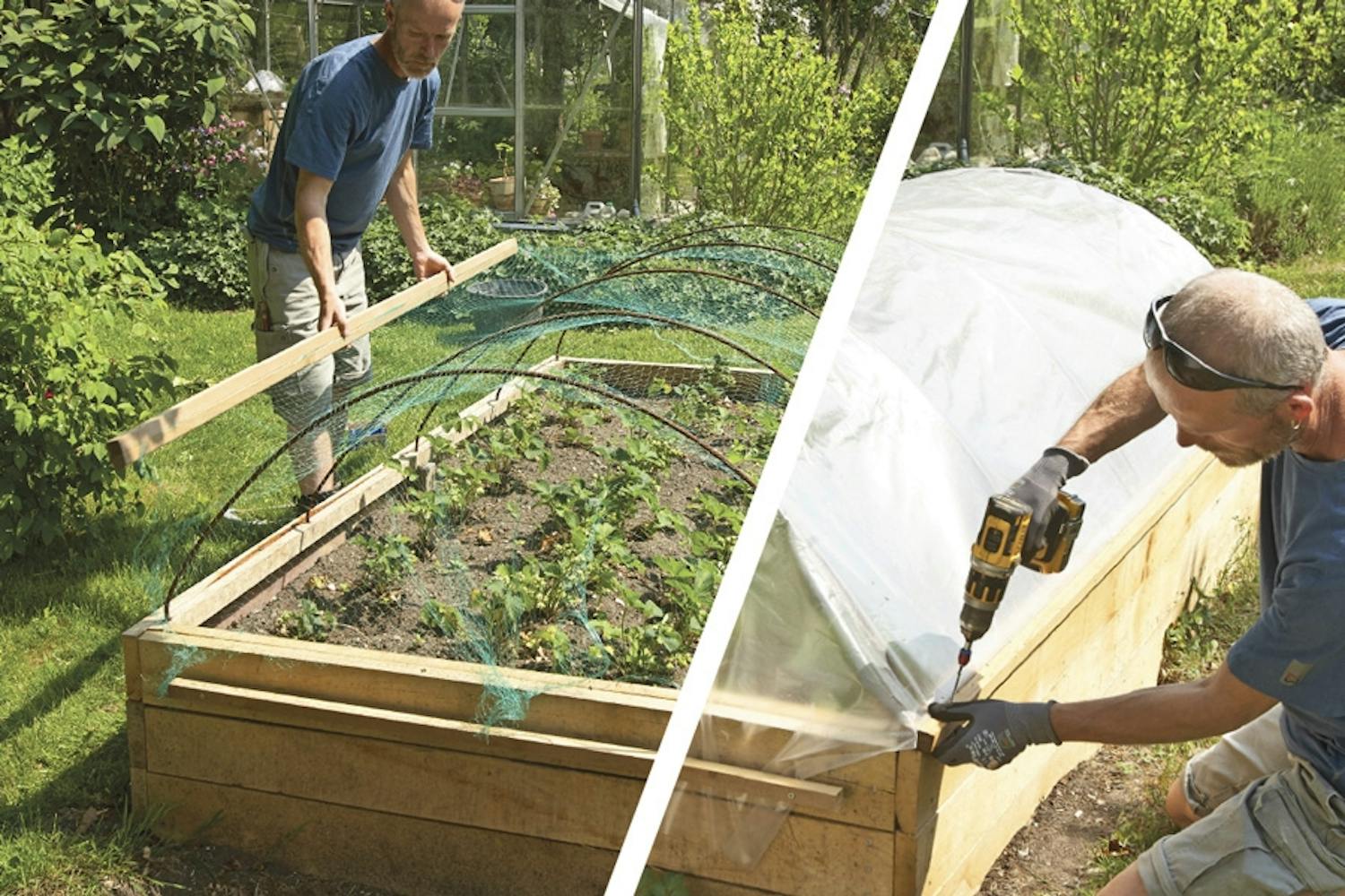 Odlingslåda växthus Odlingslåda växthus: Så bygger du en odlingslåda med växthus